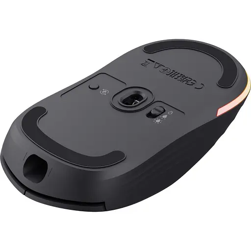 Мышка Trust GXT 926 Redex II Wireless/USB-A/USB-C Black (25126) - фото 6