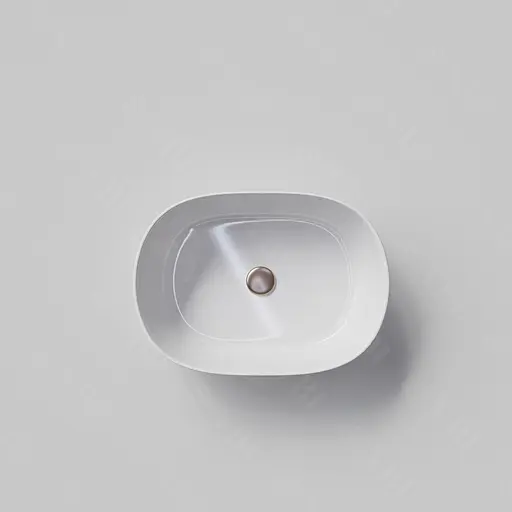 Умивальник VBI Modena S white накладний VBI-012001, Білий - фото 6