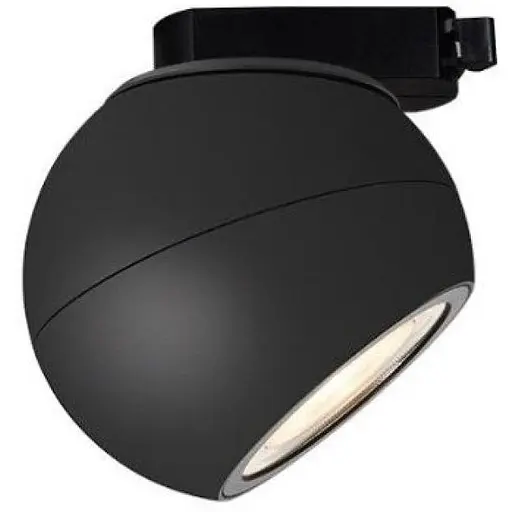 Светильник трековый однофазный Kloodi KD-T021 12W 3К BK - фото 1