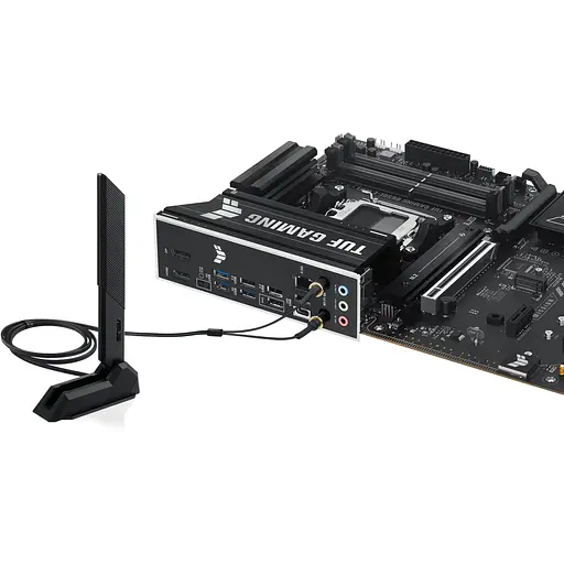 Материнская плата Asus TUF Gaming B650E-E WIFI sAM5 B650 4xDDR5 M.2 HDMI DP WiFi BT ATX - фото 7