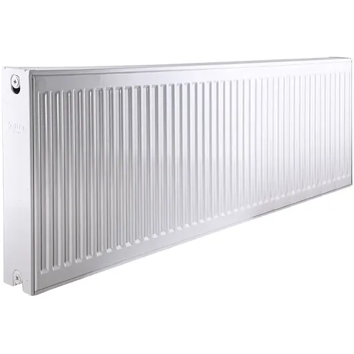 Радіатор сталевий панельний Kalite 22 низ/справа 500x1500 (без INNER) 000024203, Білий - фото 1