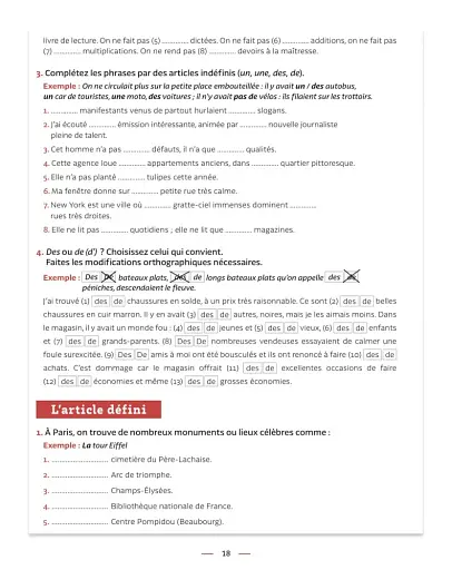Grammaire expliquee du francais B1/B2 2e Edition Interm Cahier d'activités - фото 5