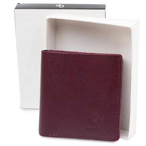 Женское кожаное портмоне Grande Pelle 10х10х1.5 см acs0018774 - фото 6