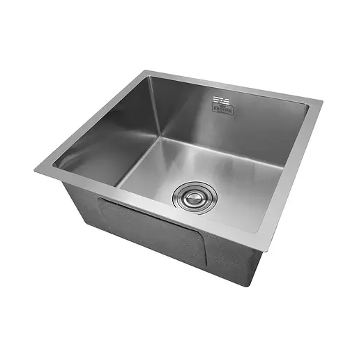 Кухонна мийка Kroner KRP Gebürstet - 4843HM (3,0/1,0 мм) CV022799, Нержавіюча сталь - фото 3