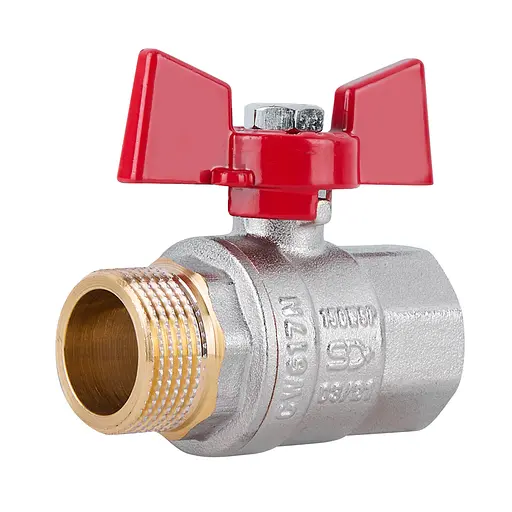 Кран кульовий SD Plus 3/4" ВЗ для води (метелик) SD607NW20PN40 - фото 1