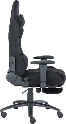 Геймерское кресло GT Racer черное (X-2534-F Fabric Black) - фото 4