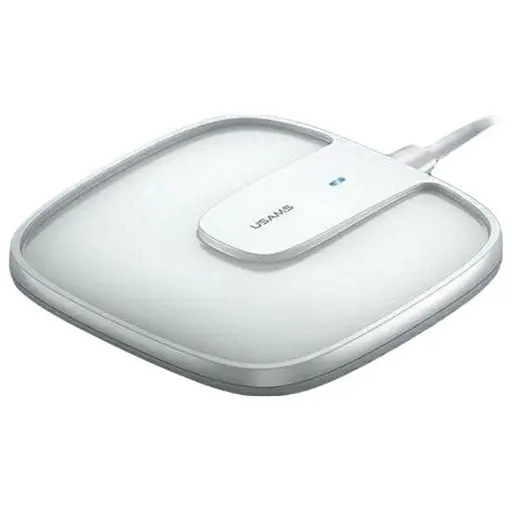Бездротове зарядне Usams US-CD159 W1 Extra-thin Magnetic Fast Wireless Charger 15 W (Max) - фото 1