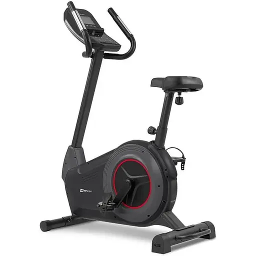 Велотренажер Hop-Sport HS-100H Solid iConsole+ черный - фото 2