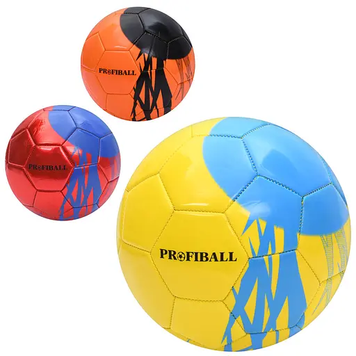 М’яч футбольний, 340-360 г, матеріал PVC 2.7 мм, розмір №5 (В асортименті) - фото 2