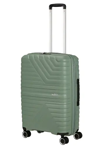 Чемодан American Tourister FLYTWIST 67 см BOTANIC GREEN 67x45x26(29) MI1*04002 - фото 4