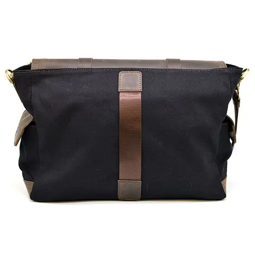 Сумка через плечо Tarwa из парусины и кожи крейзи 27х39х12 см sum0028153 - фото 4