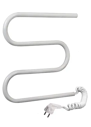 Электрический полотенцесушитель Navin Змеевик 500x500 правый 12-000000-5050, Белый, Правое - фото 2