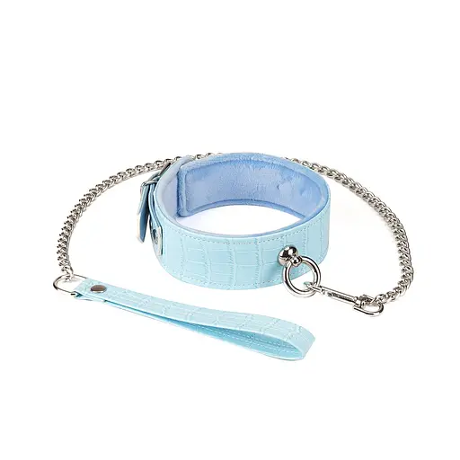 BDSM набір Liebe Seele Macaron Bondage Kit 9 шт. блакитний - фото 5