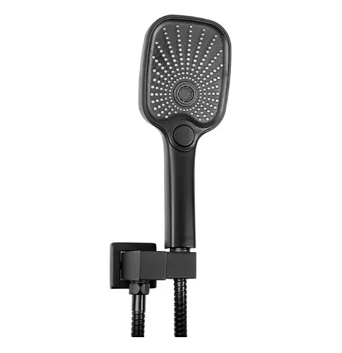 Душова система Rea Moby black + BOX прихованого монтажу REA-P2402, Чорний матовий - фото 3