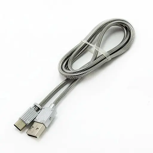 Кабель металлический XO NB33 USB - Type-C 1 м - фото 1