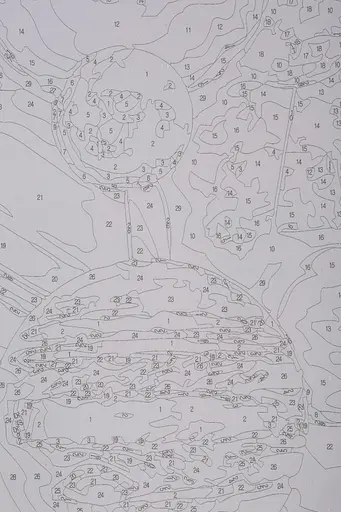 Набір для розпису по номерах "У твоїх думках космос" 40*50 см, IDEA2-GX45500, ТМ "99IDEAS" - фото 7