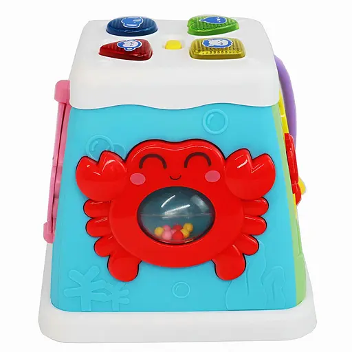 Музыкальный мультибокс "WToys" 38955 - развивающая игрушка с озвучкой на украинском: песенки, сказки, животные - фото 3