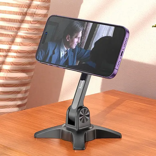 Тримач для телефону Hoco HD2 Joy ring magnetic Black - фото 2