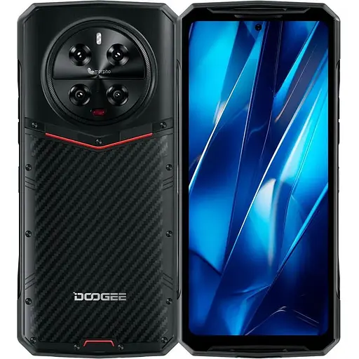 Смартфон Doogee DK10 12/512 Gb Kevlar Black (черный) - фото 1