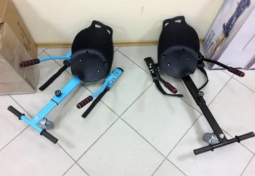 Сидіння для гіроскутера (гіроборда) Ховеркарт Блакитний - фото 4