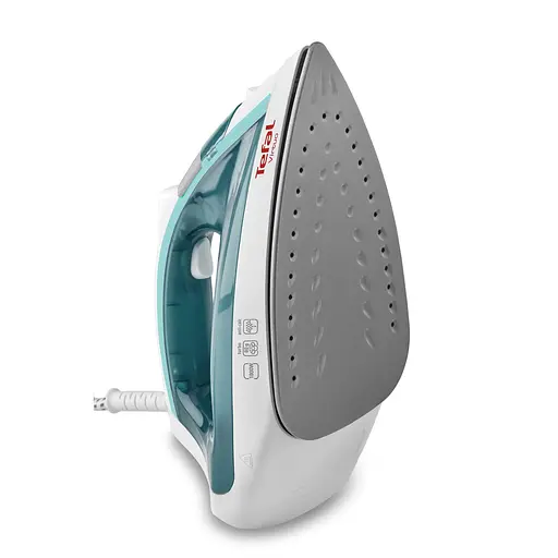 Tefal Праска Virtuo, 1800Вт, 200мл, паровий удар -80гр, постійна пара - 24гр, керам. підошва, біло-бірюзовий - фото 2