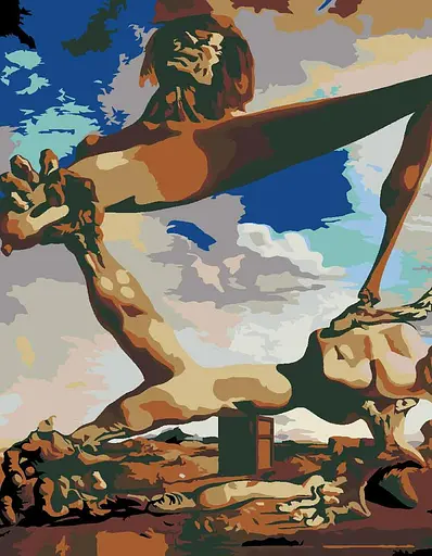 Картина по номерам Rosa Start Шедевры мирового искусства 8.59 35x45 см