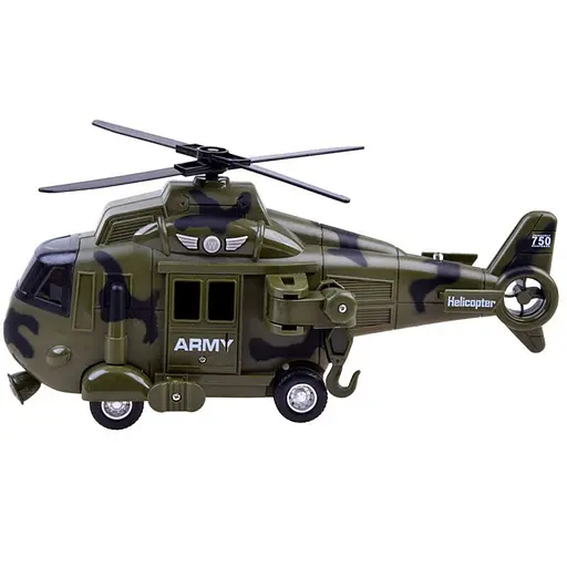 Вертоліт дитячий "Військова техніка" AP9907A, світло, звук - фото 2