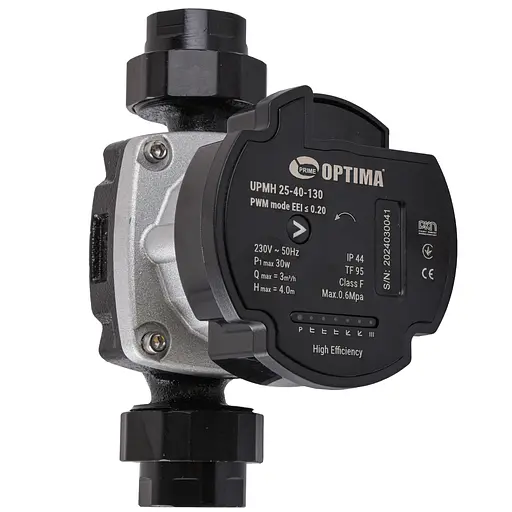 Насос циркуляционный энергосберегающий Optima PRIME UPMH 25-40AUTO 130 мм. - фото 1