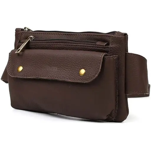 Шкіряна бананка Tarwa 24х15х3 см sum0025669 - фото 1