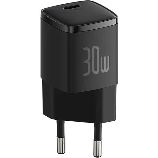 Мережевий зарядний пристрій Baseus Cube Pro USB-C 30W Black (CCXF000301) [146305] - фото 4