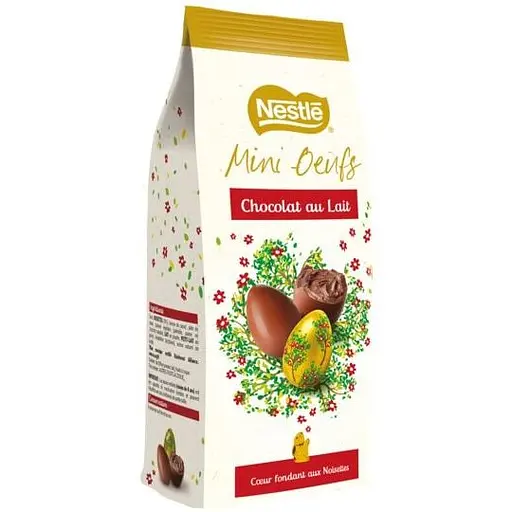 Мини-яйца Nestle с пастой из лесных орехов 153 г - фото 1