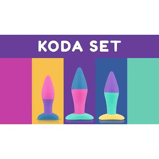 Набір анальних пробок PMV20 Koda Butt Plug Set - фото 6