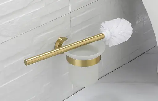 Ершик для унитаза Rea Mist 06 gold REA-80032, Золотой - фото 3