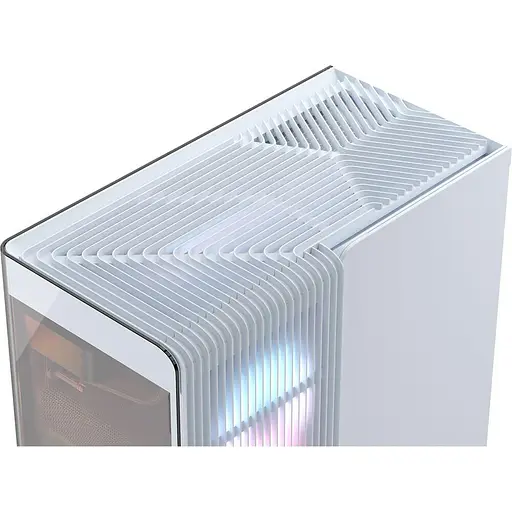 Корпус Corsair FRAME 4500X LX-R RGB из закаленного стекла, белый (CC-9011317-WW) - фото 11