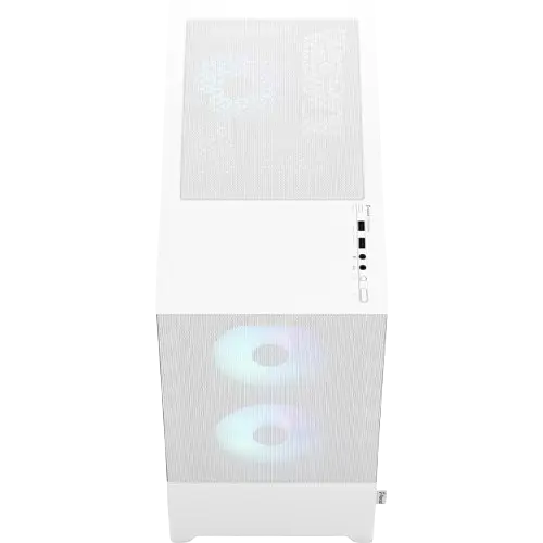 Корпус Fractal Design Pop Air TG Clear Tint RGB White (FD-C-POR1A-01) - фото 2