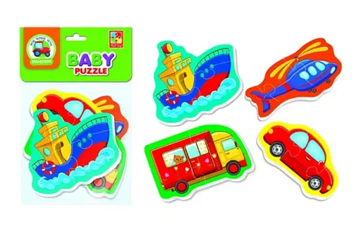 Пазлы бейби Транспорт (укр)