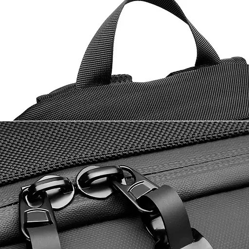 Рюкзак міський Ozuko 9474 14л для ноутбука до 15,6" Black (16196) - фото 7