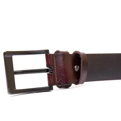 Ремінь шкіряний Vintage чоловічий 115х3,5 см acs0016957 - фото 3