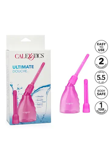 Анальний душ California Exotic Novelties Ultimate Douche 162 мл (рожевий) - фото 8