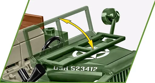 Конструктор дитяча машина 37 mm GMC M6 FARGO COBI 3116 - фото 6