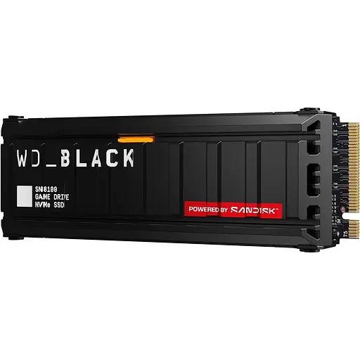Накопитель SSD Western Digital m.2 NVMe 1TB WD Black SN8100 PCIe 5.0x4 (WDS100T1XHM-00CMT0) - фото 2