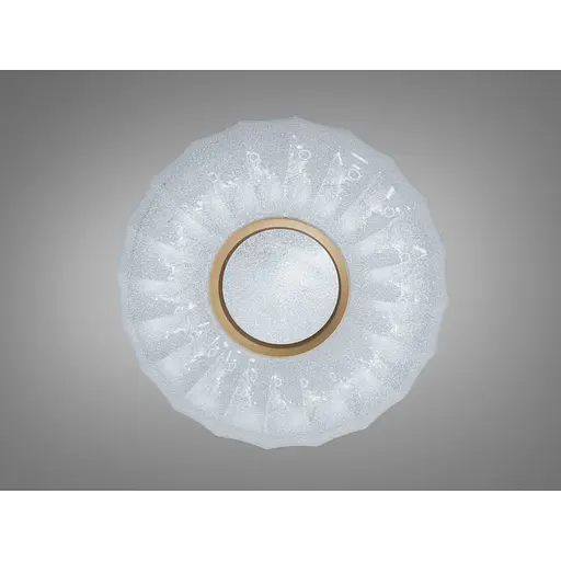 LED люстра Diasha біла золото 34 Вт до 6 м² - фото 1
