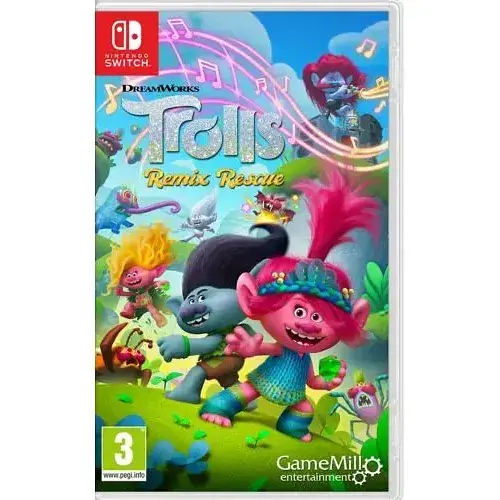 Гра DreamWorks Trolls Remix Rescue (англійська версія) (Nintendo Switch)