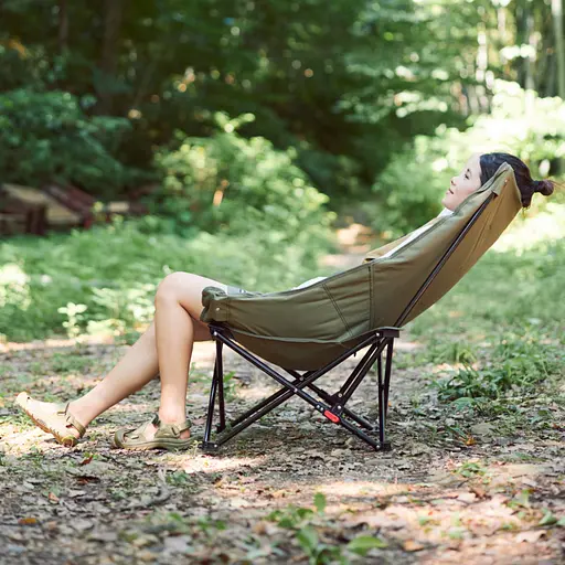 Складаний стілець Naturehike CNK2450JJ020 (до 120кг) Зелений - фото 4