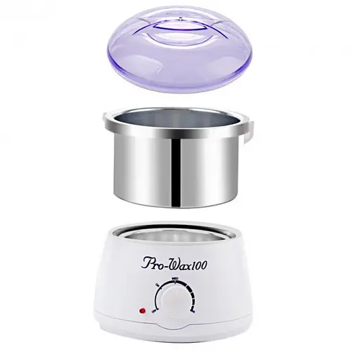 Воскоплав баночний Pro Wax 100 для депіляції нагрівач для гарячого воску з терморегулятором - фото 3