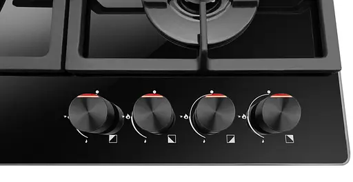 Комплект Hansa духовка электрическая + поверхность газовая на стекле черный - фото 9