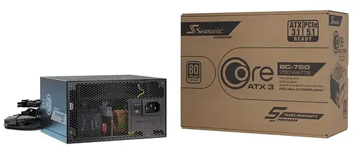 Блок живлення Seasonic CORE BC-750 80+ Bronze (CORE BC-750 ATX31) - фото 13