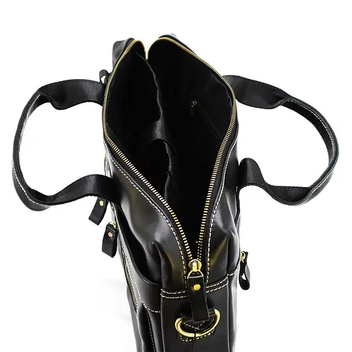 Шкіряна чоловіча сумка BULL 40х29х8,5 см nsa0001328 - фото 5