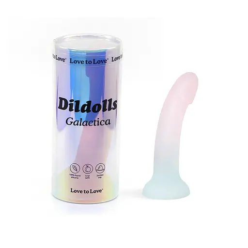 Фалоімітатор Love To Love Dildolls Galactica 19 см мульти - фото 5