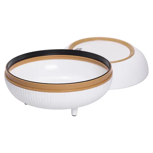 Корзина для мусора Yiwu настольная с клик-крышкой 1.3 л HP-45-4 - фото 5